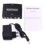 1080P HD HDMI to YPbPr Video and R/L Audio Adapter Converter - Image 6