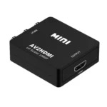 HOWEI HW-2105 Mini AV CVBS/L+R Audio to HDMI Converter Adapter, Support Scaler 1080P - Image 2