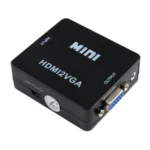 HOWEI HW-2109 Mini HDMI to VGA Video Audio Converter - Image 2