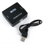HOWEI HW-2109 Mini HDMI to VGA Video Audio Converter - Image 3