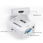 HOWEI HW-2109 Mini HDMI to VGA Video Audio Converter - Image 6