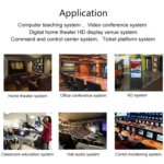 CAT872-KVM HDMI Extender (Receiver & Sender) over CAT5e/CAT6 Cable with USB Port and KVM Function, Transmission Distance: 200m - Image 10