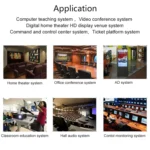 OPT882 HDMI Extender (Receiver & Sender) Fiber Optic Extender , Transmission Distance: 20KM - Image 10
