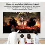 1m HDMI 1.4 Version 1080P Woven Net Line Blue Black Head HDMI Male to HDMI Male Audio Video Connector Adapter Cable - Image 6