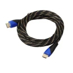 3m HDMI 1.4 Version 1080P Woven Net Line Blue Black Head HDMI Male to HDMI Male Audio Video Connector Adapter Cable - Image 2