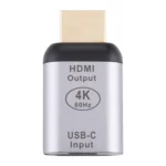 Type-C / USB-C Female to HDMI Male Aluminium Alloy Adapter - Image 3