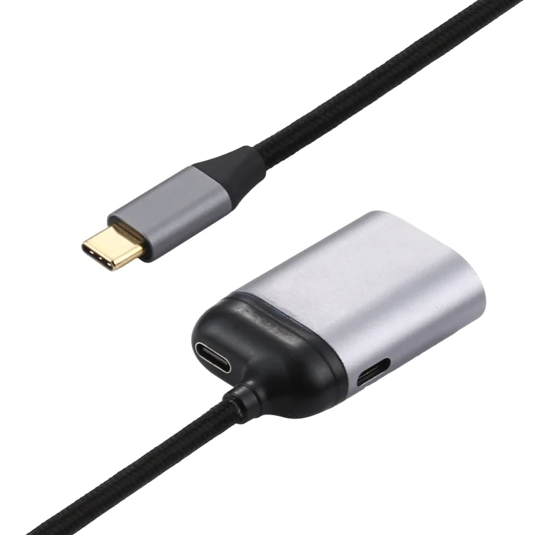 HDMI0197_2.webp 4K 60Hz USB-C / Type-C to HDMI + PD Data Sync Adapter Cable - Image 3
