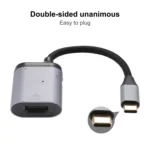 4K 60Hz USB-C / Type-C to HDMI + PD Data Sync Adapter Cable - Image 5