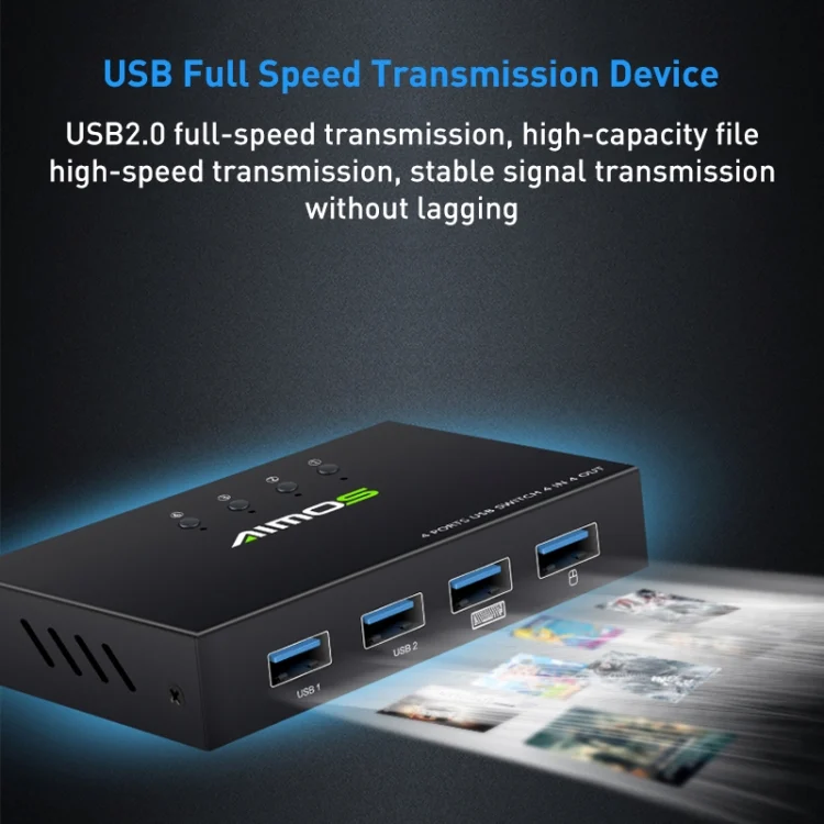 HDMI0200_5.webp AIMOS AM-KM404K USB2.0 4 In 4 Out Switcher - Image 6