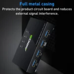 AIMOS AM-KM404K USB2.0 4 In 4 Out Switcher - Image 9