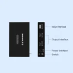 Measy SPH102 1 to 2 HDMI 1080P Simultaneous Display Splitter, US Plug - Image 2