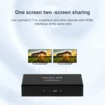 Measy SPH102 1 to 2 HDMI 1080P Simultaneous Display Splitter, US Plug - Image 3