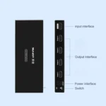 Measy SPH104 1 to 4 4K HDMI 1080P Simultaneous Display Splitter, US Plug - Image 2