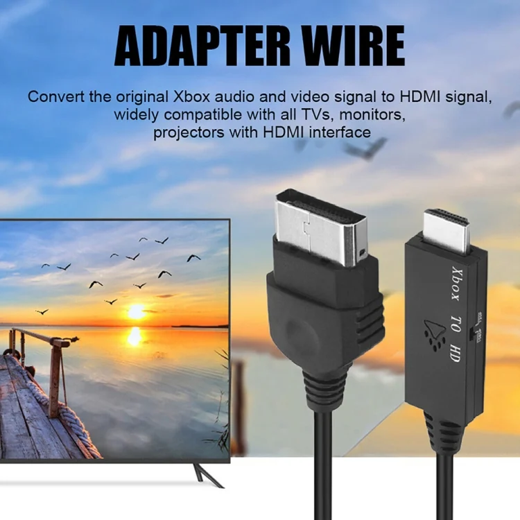 HDMI0227_4.webp XBOX to HDMI Digital Analog Converter Video Cable Adapter - Image 5
