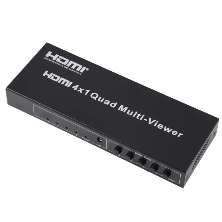 HDMI0229_B2.webp 4 in 1 Out HDMI Quad Multi-viewer with Seamless Switcher, EU Plug - Image 3