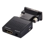 HD 1080P VGA to HDMI + Audio Video Output Converter Adapter for HDTV Monitor Projector - Image 2