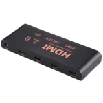 3X1 4K/60Hz HDMI 2.0 Switch with Remote Control, EU Plug - Image 3
