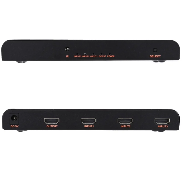 HDMI1152_4.webp 3X1 4K/60Hz HDMI 2.0 Switch with Remote Control, EU Plug - Image 5