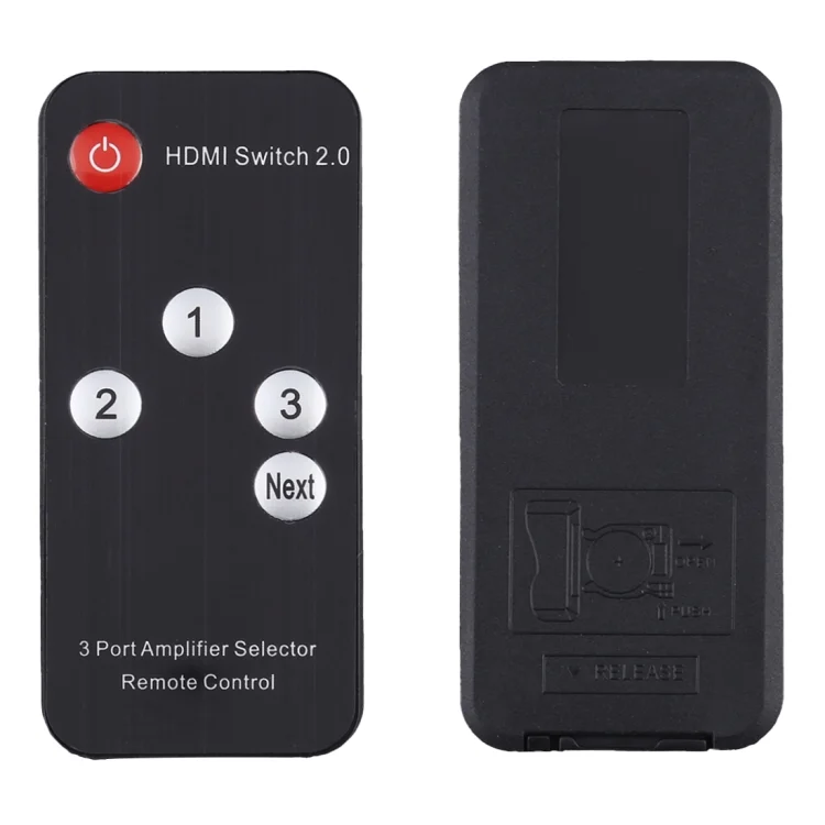 HDMI1152_6.webp 3X1 4K/60Hz HDMI 2.0 Switch with Remote Control, EU Plug - Image 7