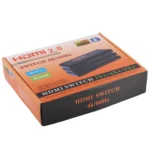 3X1 4K/60Hz HDMI 2.0 Switch with Remote Control, EU Plug - Image 9