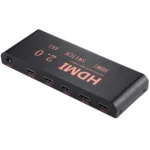 4X1 4K/60Hz HDMI 2.0 Switch with Remote Control, EU Plug - Image 3