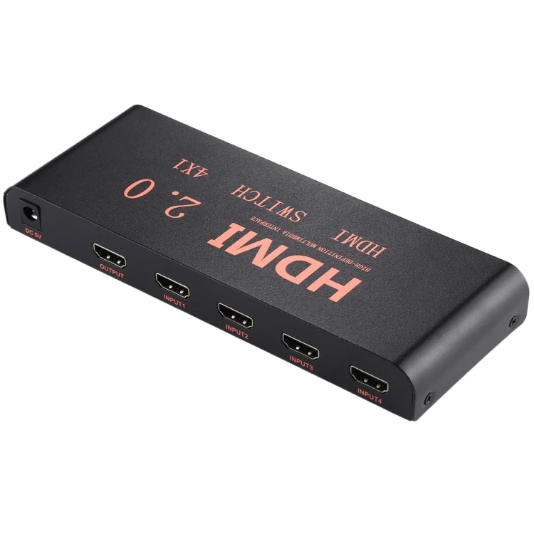 HDMI1153_2.webp 4X1 4K/60Hz HDMI 2.0 Switch with Remote Control, EU Plug - Image 3