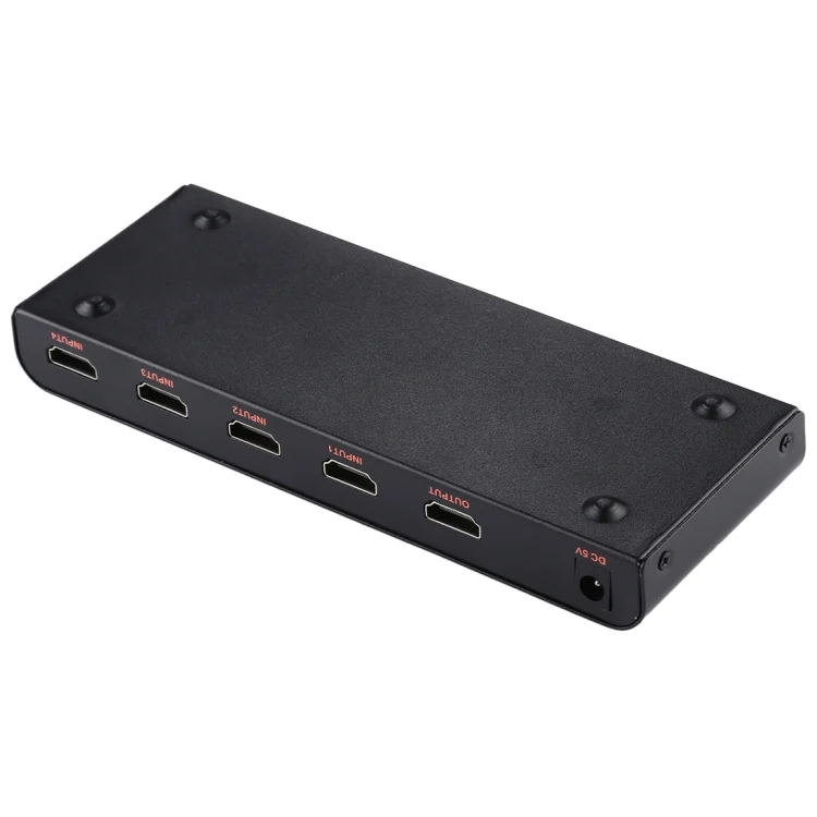 HDMI1153_3.webp 4X1 4K/60Hz HDMI 2.0 Switch with Remote Control, EU Plug - Image 4