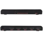 4X1 4K/60Hz HDMI 2.0 Switch with Remote Control, EU Plug - Image 5