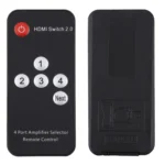 4X1 4K/60Hz HDMI 2.0 Switch with Remote Control, EU Plug - Image 7