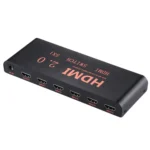 5X1 4K/60Hz HDMI 2.0 Switch with Remote Control, EU Plug - Image 3