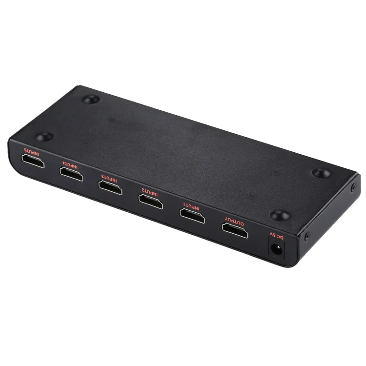 HDMI1154_3.webp 5X1 4K/60Hz HDMI 2.0 Switch with Remote Control, EU Plug - Image 4