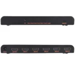 5X1 4K/60Hz HDMI 2.0 Switch with Remote Control, EU Plug - Image 5