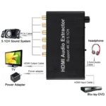 4K 3D HDMI 5.1CH Audio Decoder Extractor - Image 7