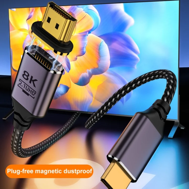HDMI3620_2.webp MG-HDM HDMI to HDMI Magnetic Adapter Cable, Length: 0.5m - Image 3