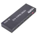 HDMI 4x2 Matrix Switcher / Splitter with Remote Controller, Support ARC / MHL / 4Kx2K / 3D, 4 Ports HDMI Input, 2 Ports HDMI Output - Image 2
