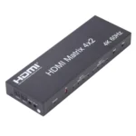 HDMI 4x2 Matrix Switcher / Splitter with Remote Controller, Support ARC / MHL / 4Kx2K / 3D, 4 Ports HDMI Input, 2 Ports HDMI Output - Image 3