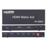 HDMI 4x2 Matrix Switcher / Splitter with Remote Controller, Support ARC / MHL / 4Kx2K / 3D, 4 Ports HDMI Input, 2 Ports HDMI Output - Image 4