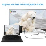 ROCKETEK SK-S4H 3 x USB 3.0 + HDMI + SD / TF Memory Card Reader HUB 4K HDMI Adapter - Image 3