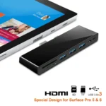 ROCKETEK SK-S5H 3 x USB 3.0 + HDMI + SD / TF Memory Card Reader HUB 4K HDMI Adapter - Image 3