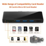 ROCKETEK SK-S5H 3 x USB 3.0 + HDMI + SD / TF Memory Card Reader HUB 4K HDMI Adapter - Image 7