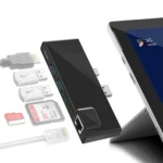 ROCKETEK SK-S5HL RJ45 + 2 x USB 3.0 + HDMI + SD / TF Memory Card Reader HUB 4K HDMI Adapter