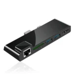 ROCKETEK SK-S5HL RJ45 + 2 x USB 3.0 + HDMI + SD / TF Memory Card Reader HUB 4K HDMI Adapter - Image 2