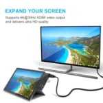 ROCKETEK SK-S5HL RJ45 + 2 x USB 3.0 + HDMI + SD / TF Memory Card Reader HUB 4K HDMI Adapter - Image 8