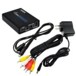 HDMI to Composite / AV S-Video Converter RCA CVBS/L/R Video Converter Adapter, EU Plug - Image 6