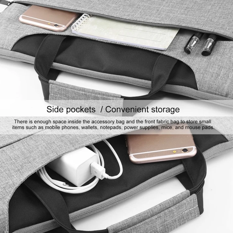 HWL2115H_7.webp HAWEEL 15-17 inch Laptop Handbag For Macbook, Samsung, Lenovo, Sony, DELL Alienware, CHUWI, ASUS Laptops - Image 10