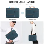 HAWEEL 13.0 inch Sleeve Case Zipper Briefcase Laptop Handbag For Macbook, Samsung, Lenovo Thinkpad, Sony, DELL Alienware, CHUWI, ASUS, HP, 13 inch -13.5 inch Laptops - Image 7