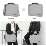 HAWEEL 13.0 inch-14.0 inch Briefcase Crossbody Laptop Bag For Macbook, Lenovo Thinkpad, ASUS, HP - Image 9