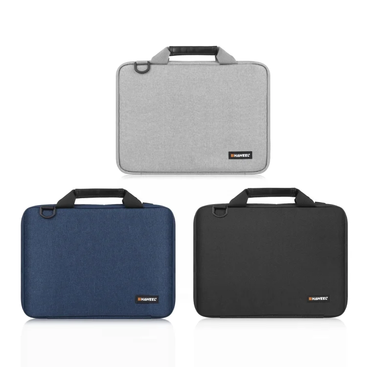 HWL2168_B1.webp HAWEEL 13.0 inch-14.0 inch Briefcase Crossbody Laptop Bag For Macbook, Lenovo Thinkpad, ASUS, HP - Image 2