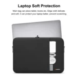 HAWEEL 11 inch Sleeve Case Zipper Briefcase Carrying Bag For Macbook, Samsung, Lenovo, Sony, DELL Alienware, CHUWI, ASUS, HP, 11 inch and Below Laptops / Tablets - Image 8