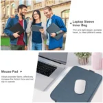 HAWEEL 15 inch Laptop Sleeve Case Zipper Briefcase Bag for 14-15 inch Laptop - Image 8